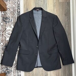 Express Men's Charcoal Blazer